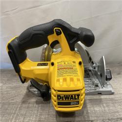 AS-IS DEWALT 20-Volt MAX Lithium-Ion Cordless 6-1/2 in. Circular Saw (Tool-Only)