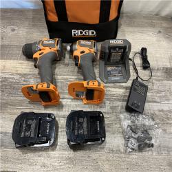AS-IS RIDGID 18V SubCompact Brushless 2-Tool Combo Kit