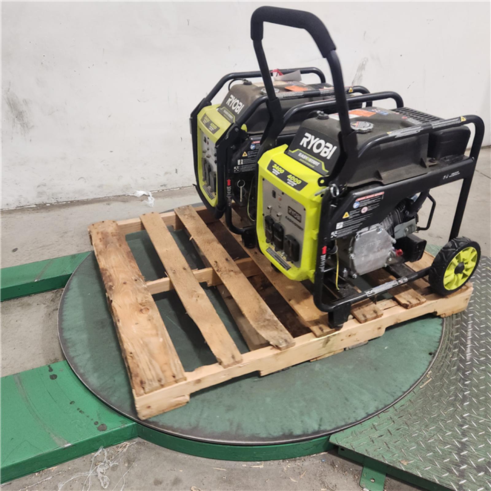 Dallas Location - As-Is RYOBI 4000-Watt Gasoline Portable Generator(Lot Of 2)