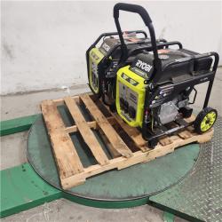 Dallas Location - As-Is RYOBI 4000-Watt Gasoline Portable Generator(Lot Of 2)