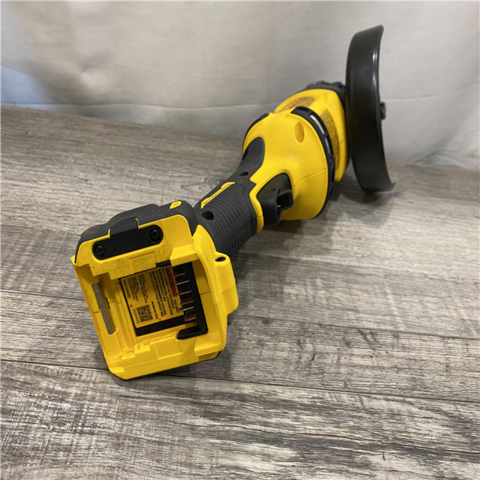 AS-IS DEWALT 60V MAX Cordless Brushless 4.5 in. to 6 in. Small Angle Grinder with Kickback Brake (Tool Only)