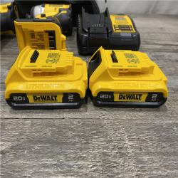 AS-IS DEWALT ATOMIC 20-Volt MAX Lithium-Ion Cordless (2-Tool) Combo Kit