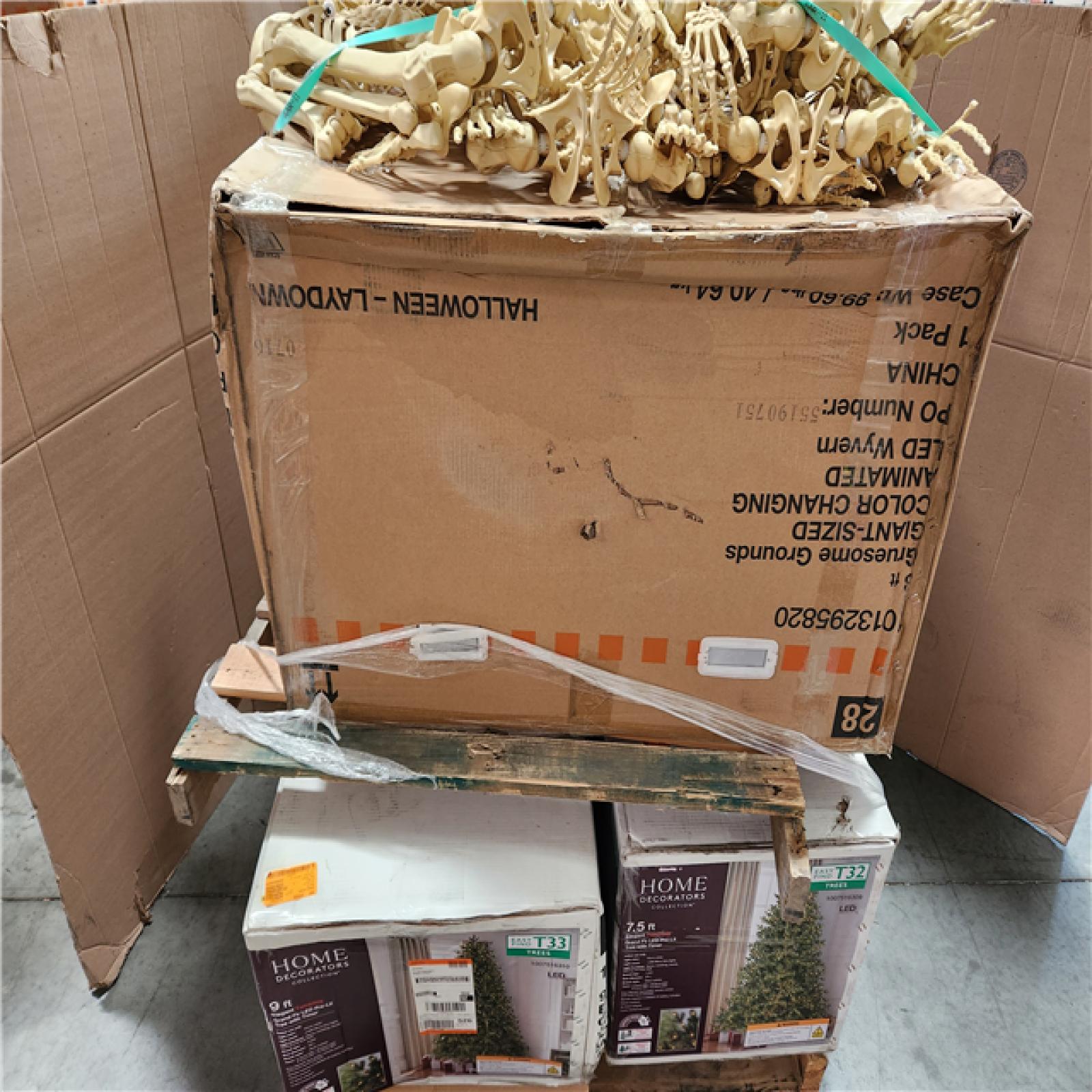 California AS-IS Holiday Pallet