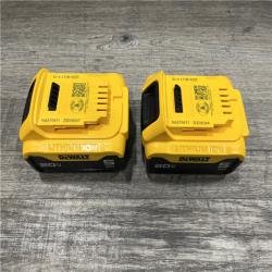 AS-IS DEWALT 20V MAX Lithium-Ion 5.0Ah Battery (2-Pack)