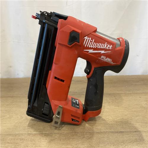 AS-IS Milwaukee FUEL 12-Volt Lithium-Ion Brushless Cordless 18-Gauge 1-1/2 in. Compact Brad Nailer (Tool-Only)