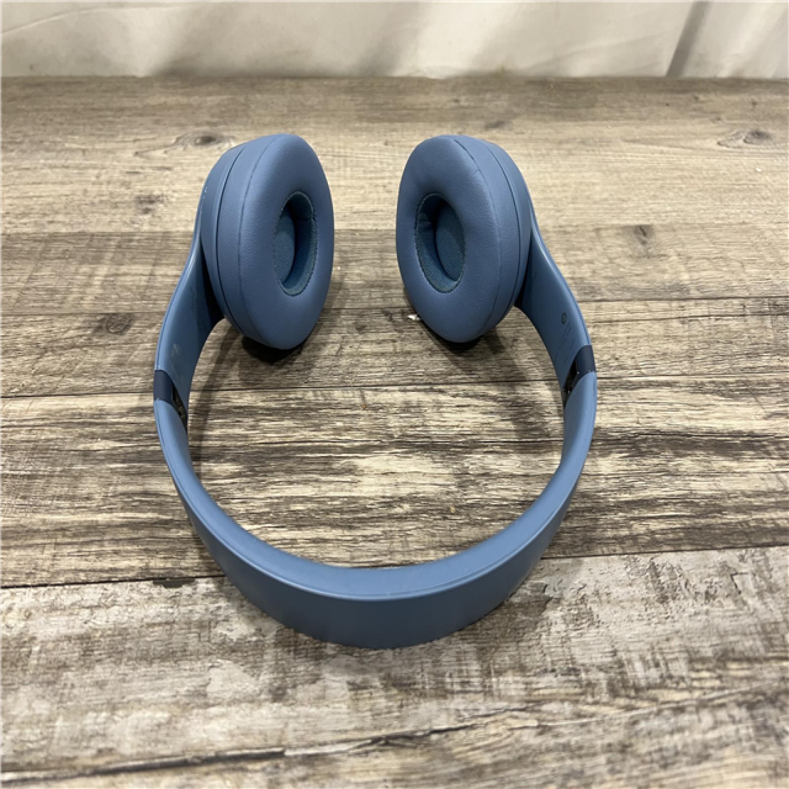 AS-IS Beats Solo 4 Bluetooth Wireless On-Ear Headphones - Slate Blue