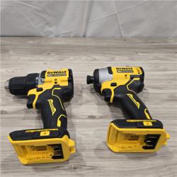 AS-IS Dewalt DCK225D2 20V MAX Cordless Drill Driver and Impact Driver Combo Kit