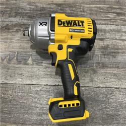 AS-IS DEWALT 20V MAX Lithium-Ion Cordless 1/2 in. Impact Wrench Kit