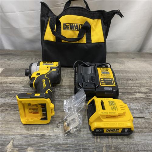 AS-IS DEWALT Atomic 20V Max Lithium-Ion Brushless Cordless Compact 1/4 in. Impact Driver Kit