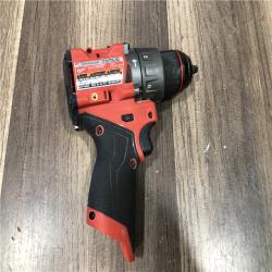 AS-IS Milwaukee  FUEL 12V Lithium-Ion Brushless Cordless 1/2 in. Hammer Drill (Tool-Only)