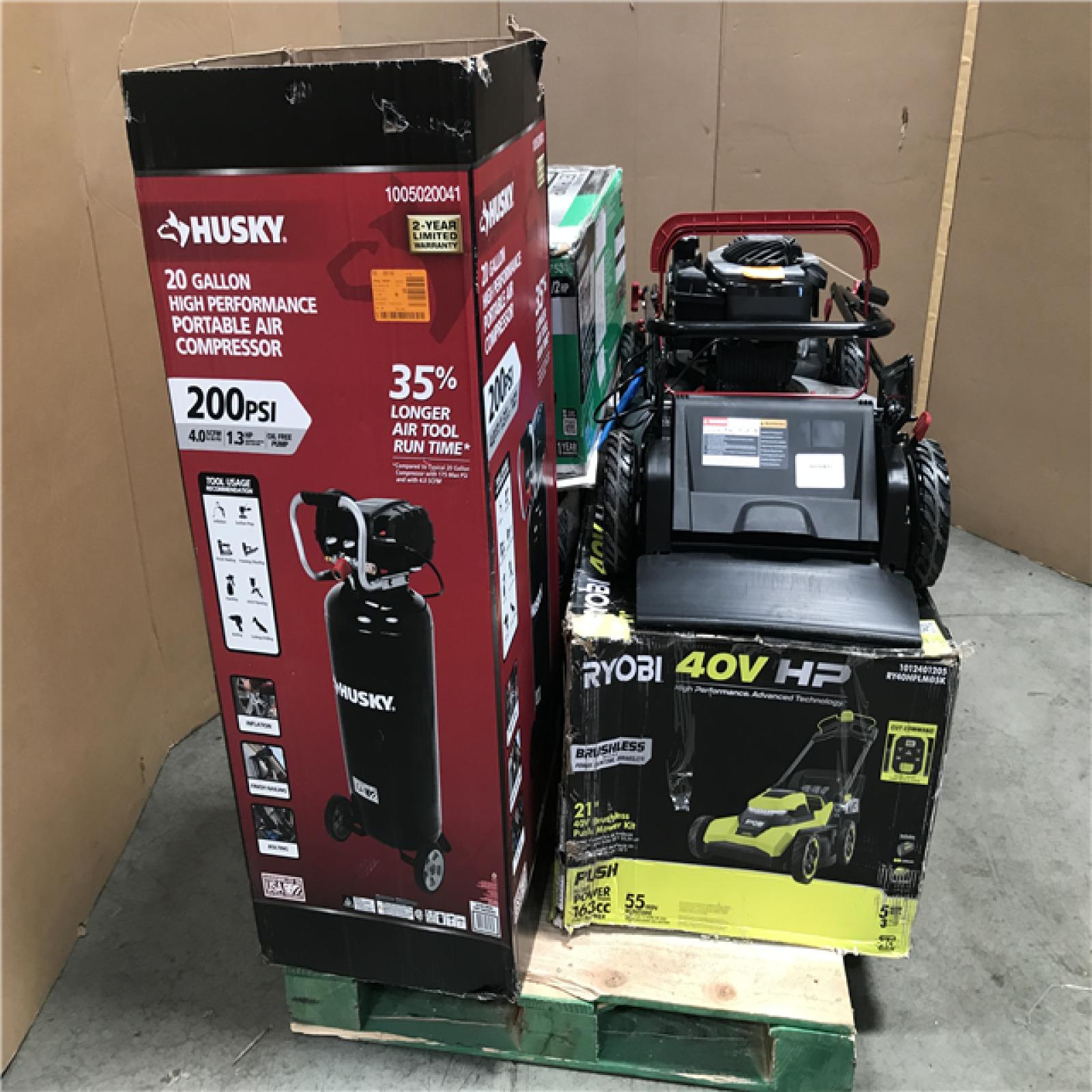 CALIFORNIA AS-IS OUTDOOR POWER EQUIPMENT