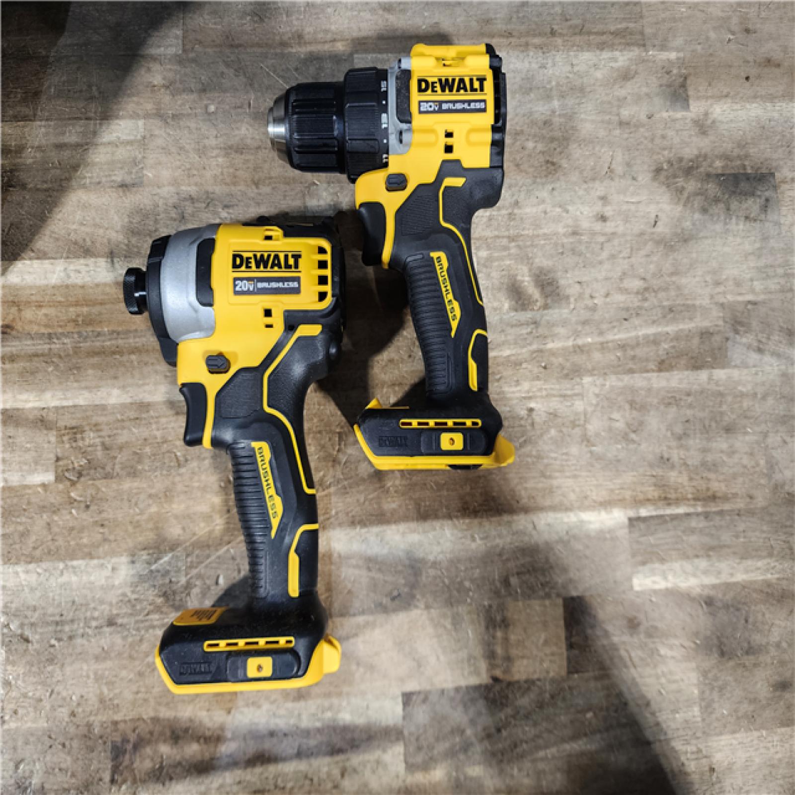 HOUSTON LOCATION - AS-IS DEWALT ATOMIC 20-Volt MAX Lithium-Ion Cordless Combo Kit