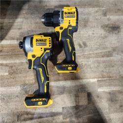 HOUSTON LOCATION - AS-IS DEWALT ATOMIC 20-Volt MAX Lithium-Ion Cordless Combo Kit