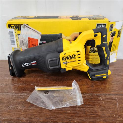 AS-IS DEWALT 20V MAX Lithium Ion Cordless Brushless Reciprocating Saw with FLEXVOLT ADVANTAGE (Tool Only)