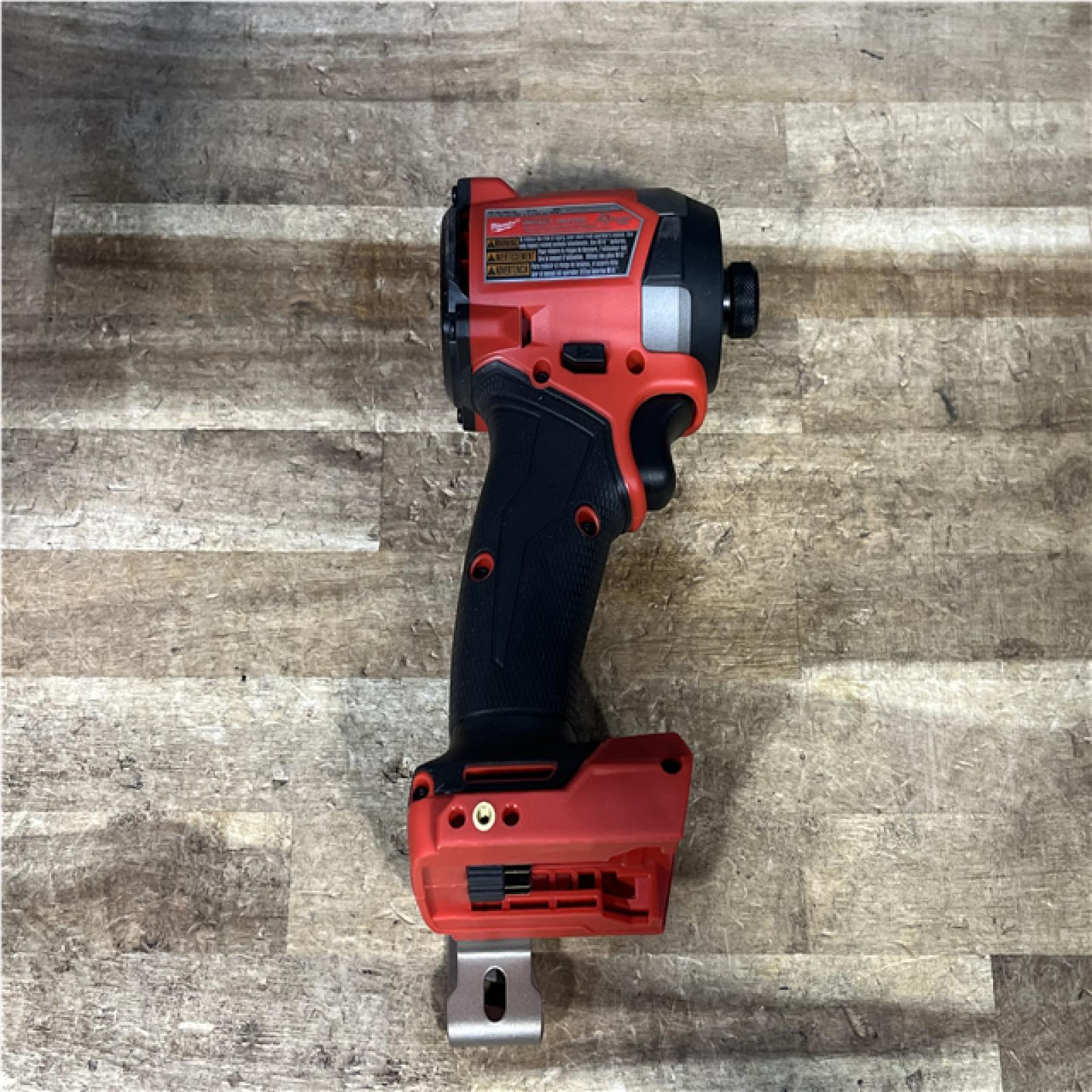 Houston Location AS-IS Milwaukee FUEL 18V Lithium-Ion Brushless Cordless 1/4 in. Hex Impact Driver (Tool-Only)