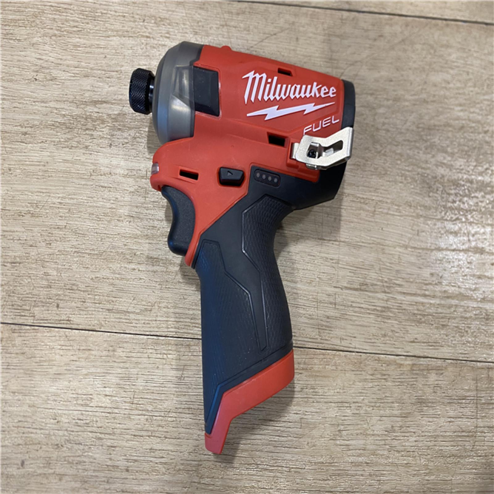 AS-IS Milwaukee FUEL SURGE 12V Lithium-Ion Brushless Cordless 1/4 in. Hex Impact Driver Compact Kit