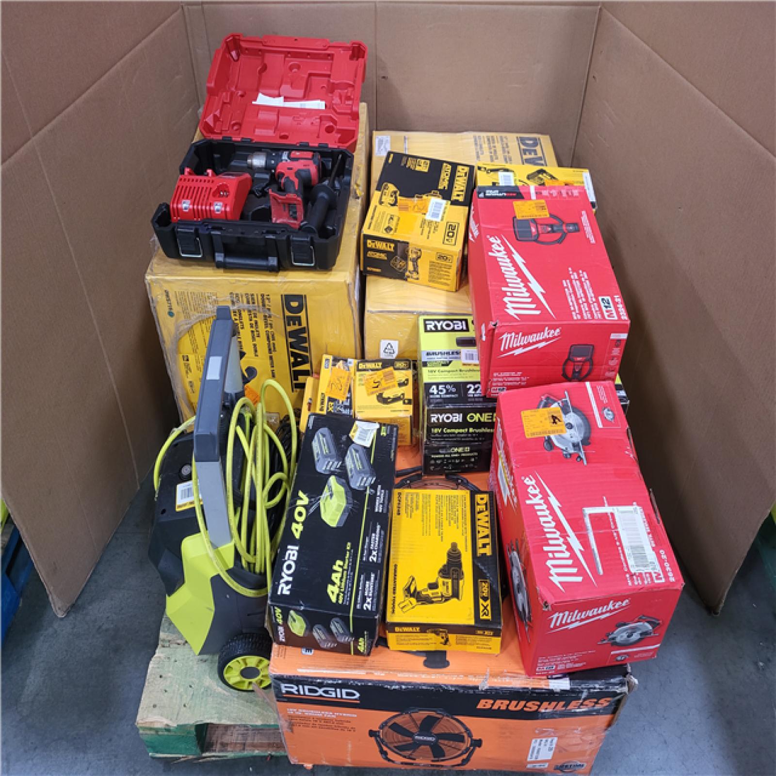 CALIFORNIA AS-IS TOOL PALLET