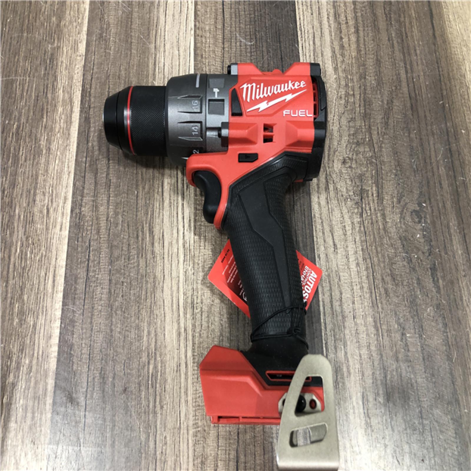 AS-IS Milwaukee FUEL 18V Lithium-Ion Brushless Cordless 1/2 in. Hammer Drill/Driver (Tool-Only)
