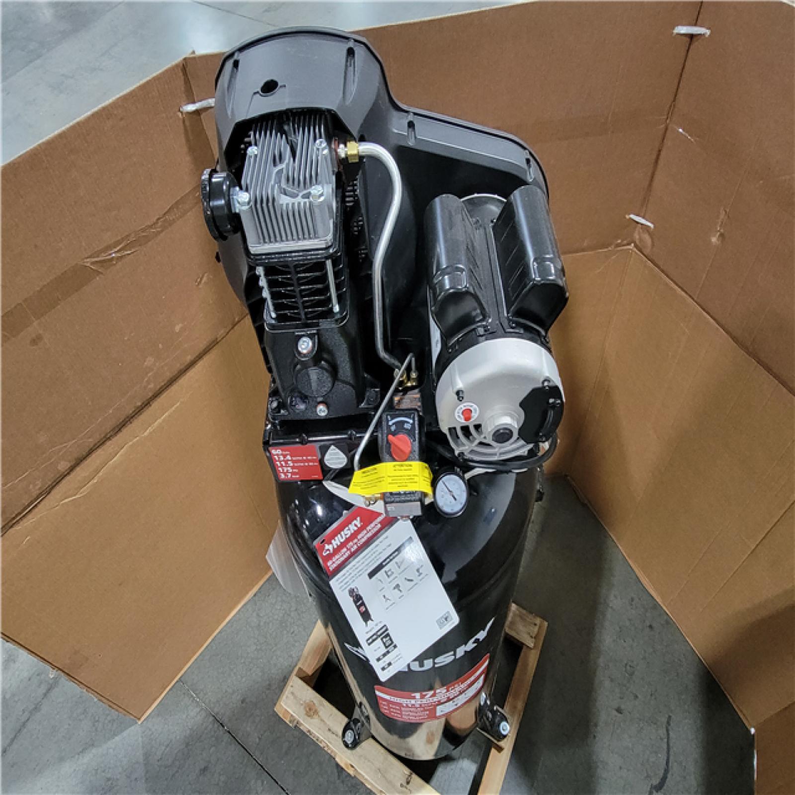 CALIFORNIA AS-IS HUSKY AIR COMPRESSOR