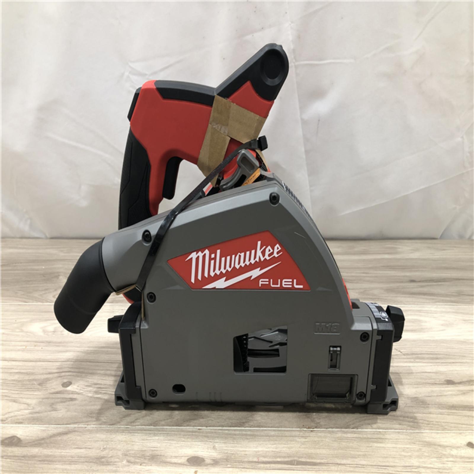 AS-IS Milwaukee M18 FUEL 18V Lithium-Ion Cordless 6-1/2 in. Plunge Cut Track Saw (Tool-Only)