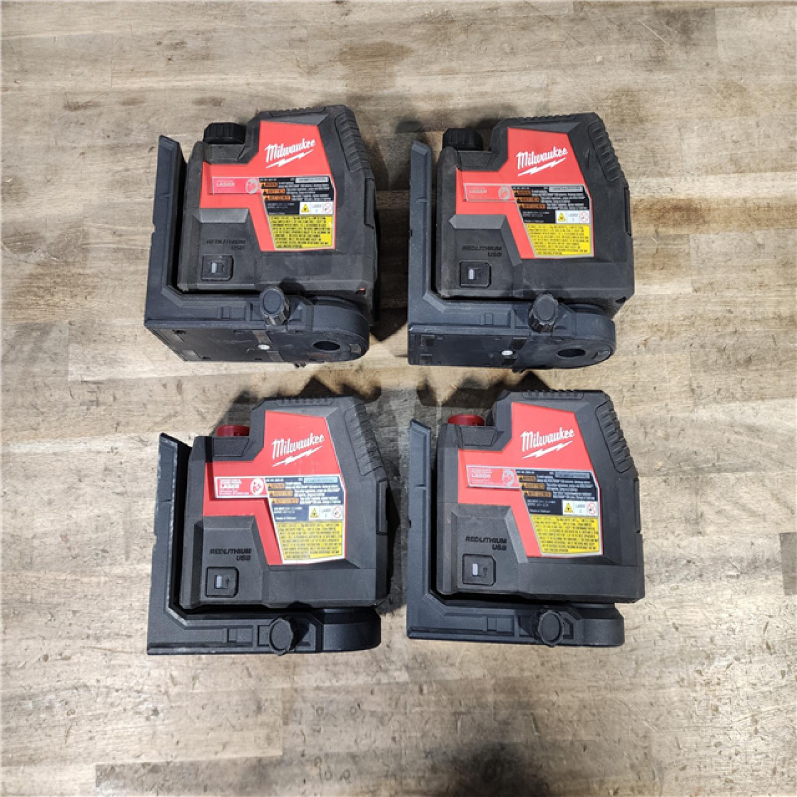 HOUSTON LOCATION - AS-IS MILWAUKEE 4 TOOL COMBO KIT