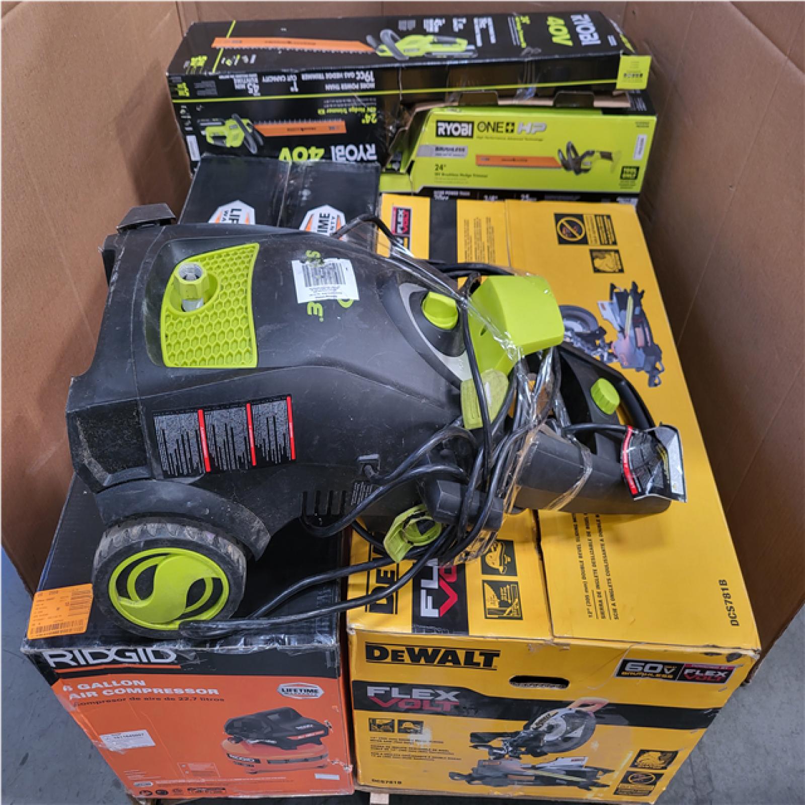 CALIFORNIA AS-IS OUTDOOR POWER EQUIPMENT
