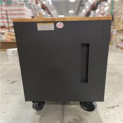 DALLAS LOCATION - HUSKY 72IN 18 DRAWER HEAVY DUTY WORKBENCH MATTE BLACK