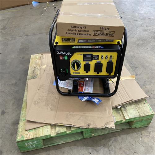 Houston Location - AS-IS Champion 4250 Running Watts Generator