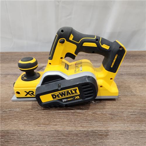AS-IS DEWALT 20-Volt MAX XR Lithium-Ion Cordless Brushless 3-1/4 in. Planer (Tool-Only)