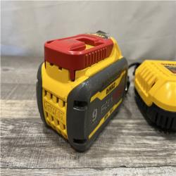 AS-IS DEWALT 20V/60V MAX FLEXVOLT Lithium-Ion 9.0Ah Battery and Charger Starter Kit