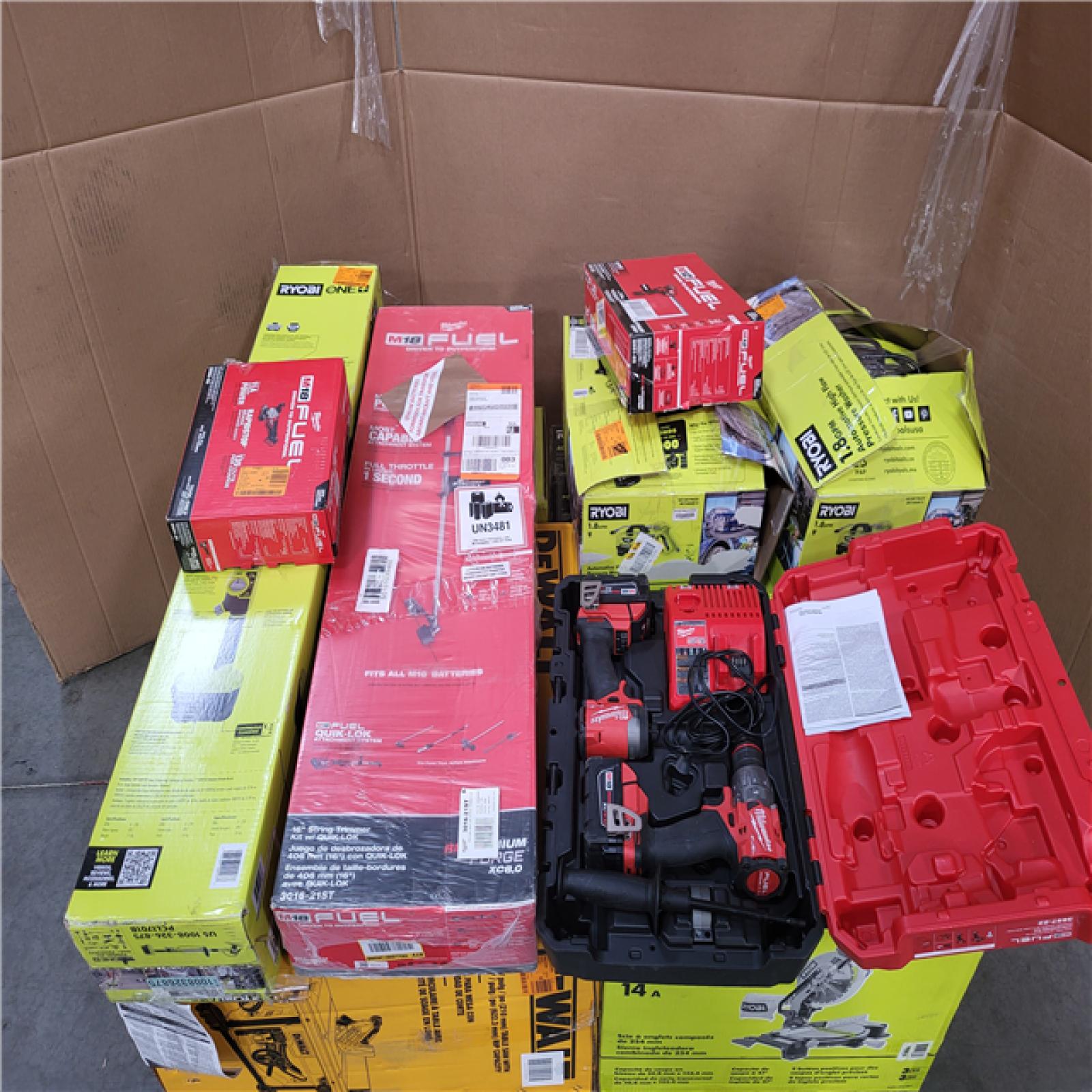 CALIFORNIA AS-IS TOOL PALLET