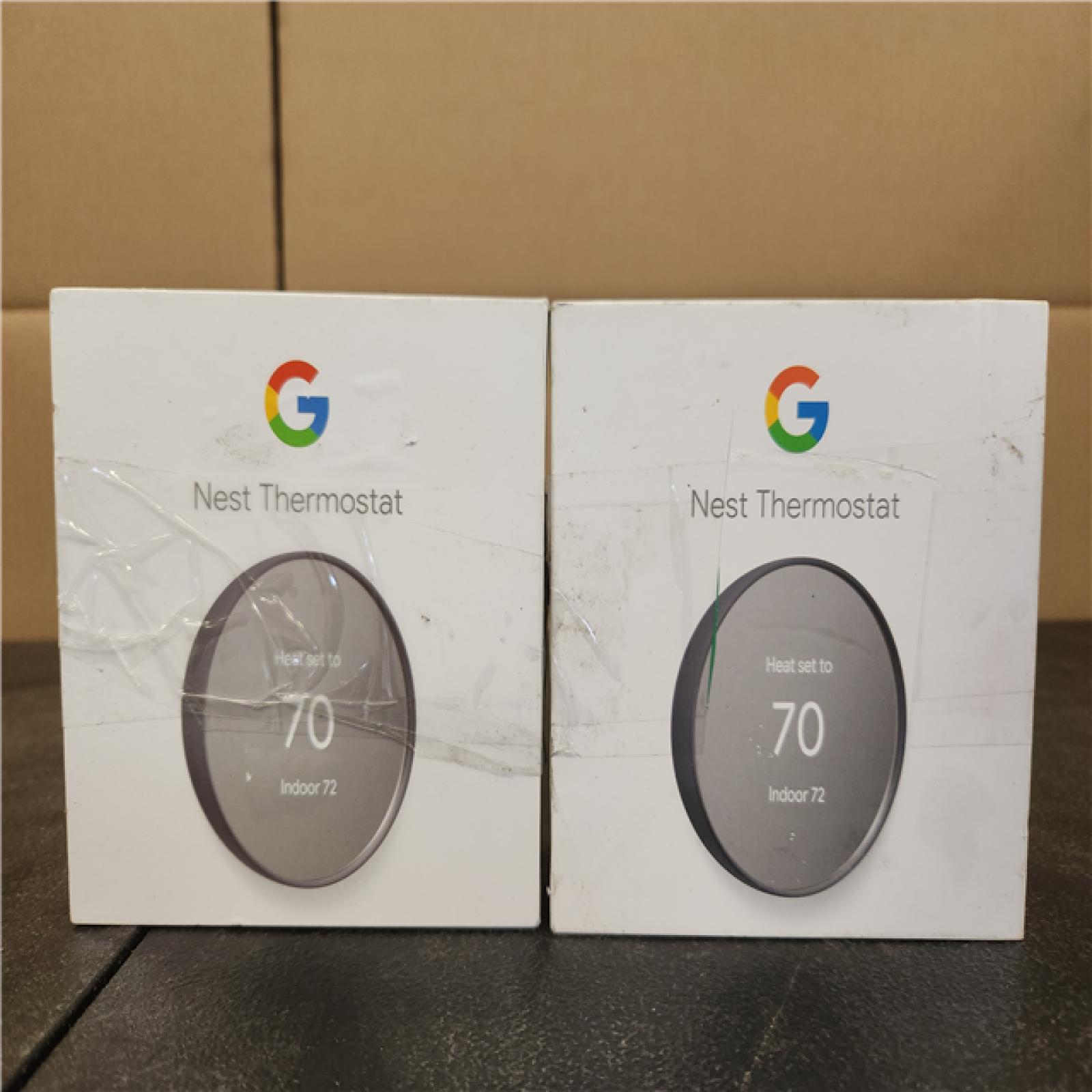 Phoenix Google Nest Thermostat - Smart Programmable Wi-Fi Thermostat (2-Pack)