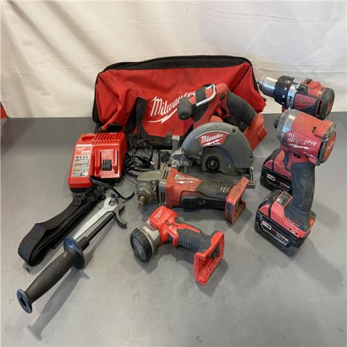 AS-IS Milwaukee 5-Piece Combo Kit