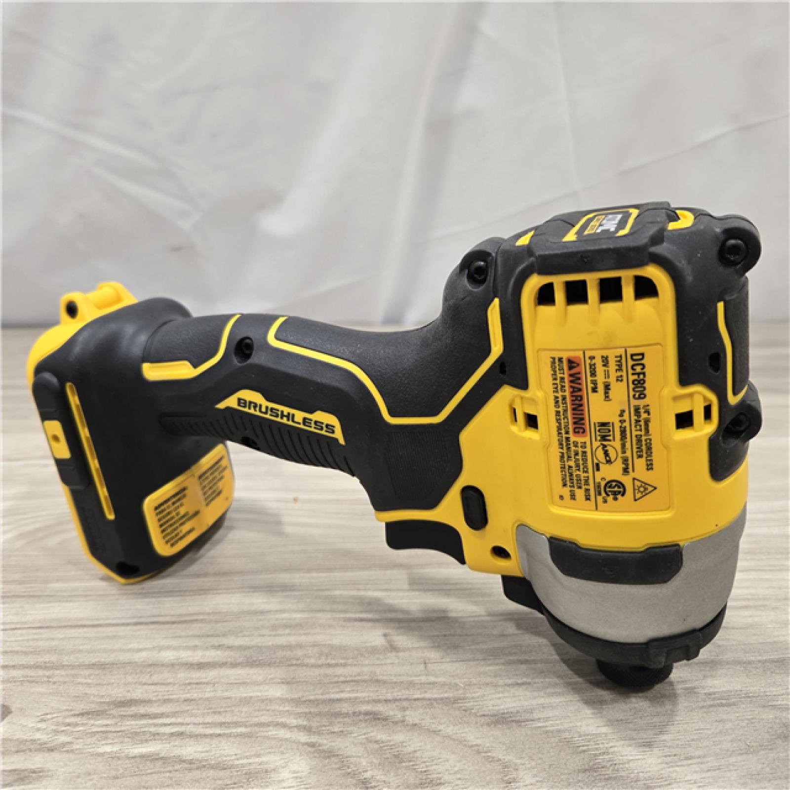 AS-IS DeWalt 20V MAX ATOMIC Cordless Brushless 4-Tool Combo Kit