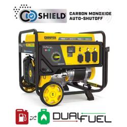 NEW! - Champion Power Equipment 7850/6250-Watt Recoil Start Storm Ready Gasoline and Propane Powered Dual Fuel Portable Generator