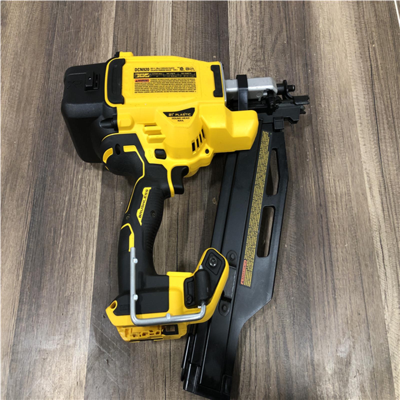AS-IS DEWALT 20-Volt 21° Cordless Framing Nailer (Tool-Only)