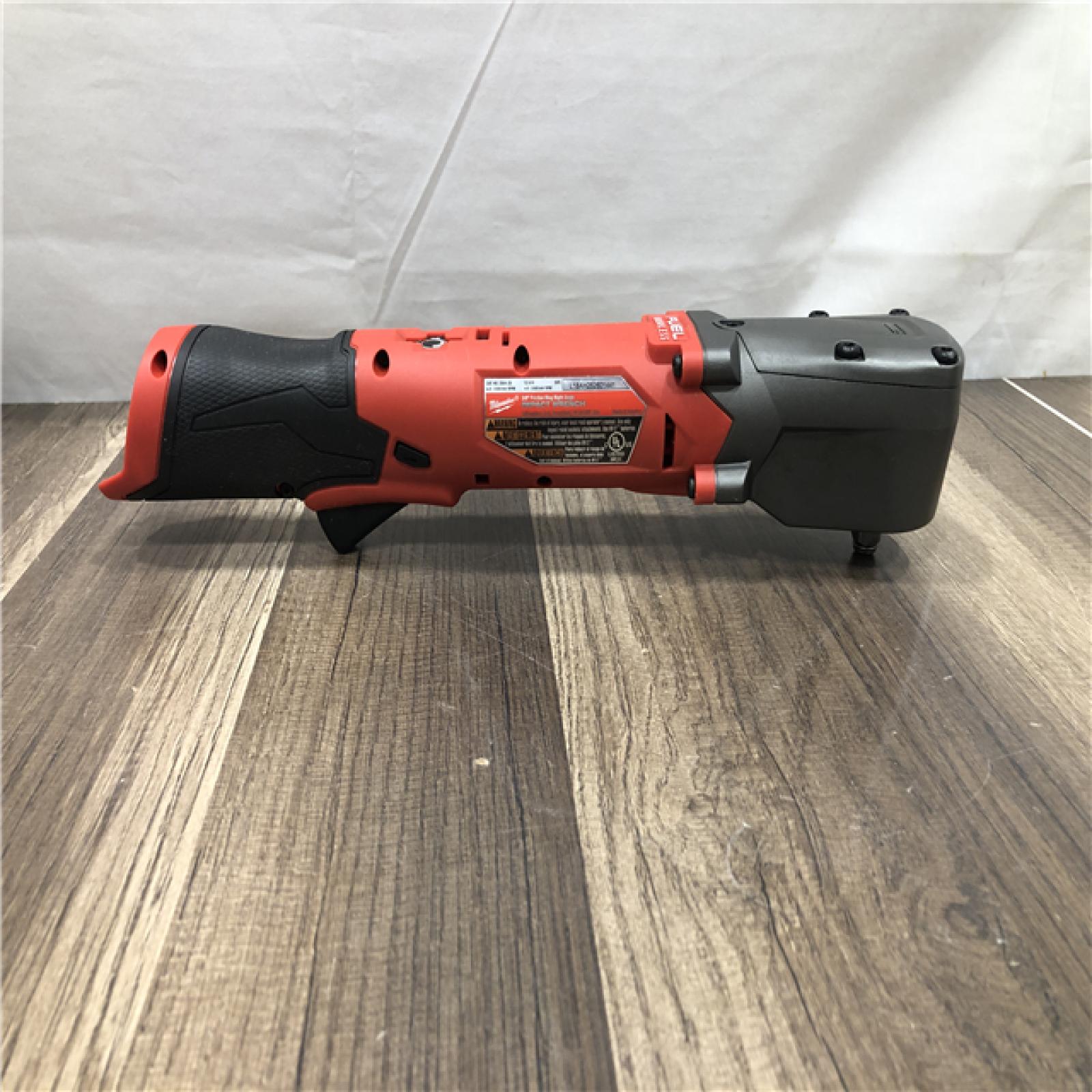 AS-IS Milwaukee FUEL 12V Lithium-Ion Brushless Cordless 3/8 in. Right Angle Impact Wrench Kit