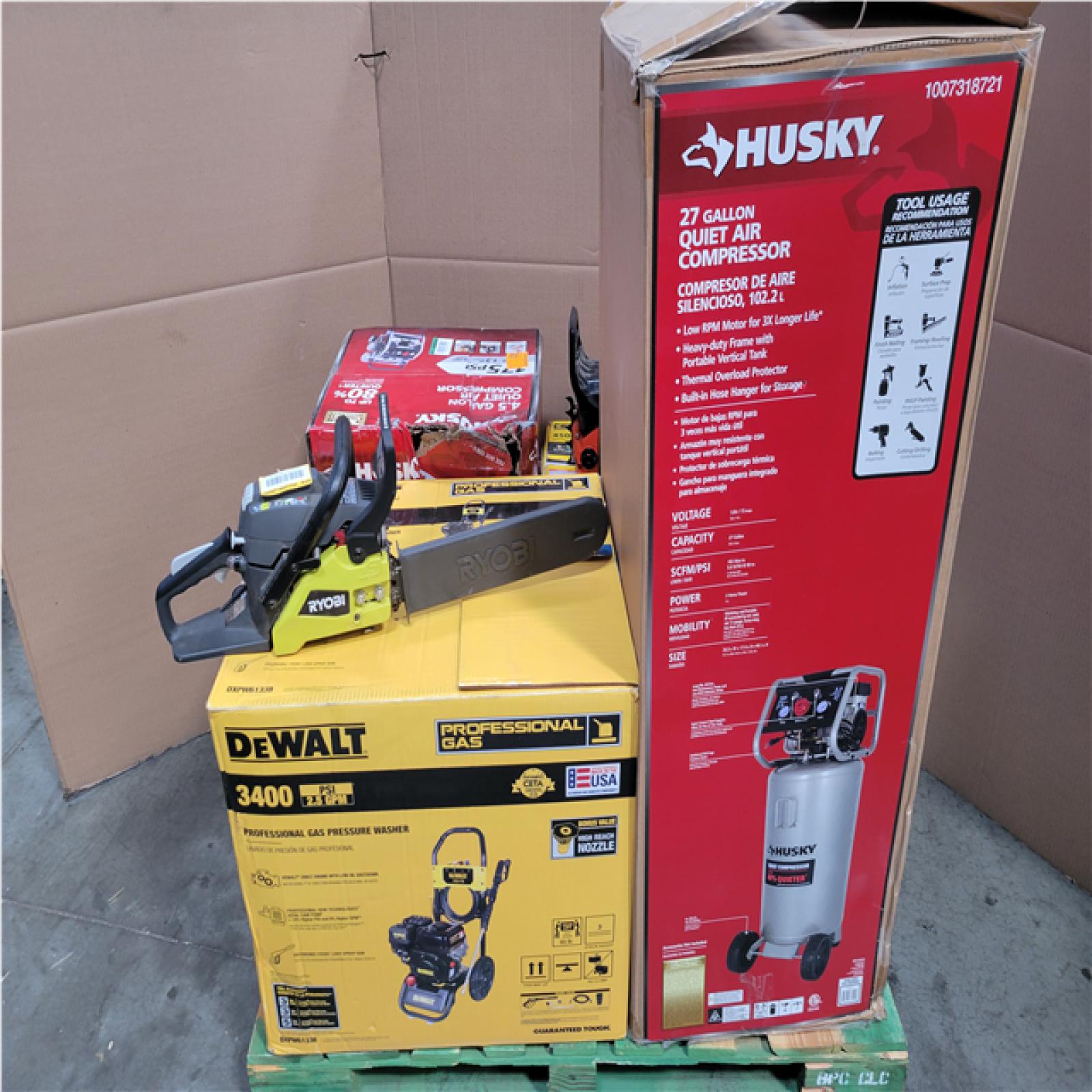 CALIFORNIA AS-IS OUTDOOR POWER EQUIPMENT