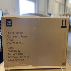 DALLAS LOCATION - Home Accents Holiday 12 ft. Grave & Bones Giant-Sized Color Changing Animated LED Levitating Reaper