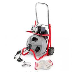 DALLAS LOCATION - RIDGID K-400 Drain Cleaning Snake Auger 120-Volt Drum Machine