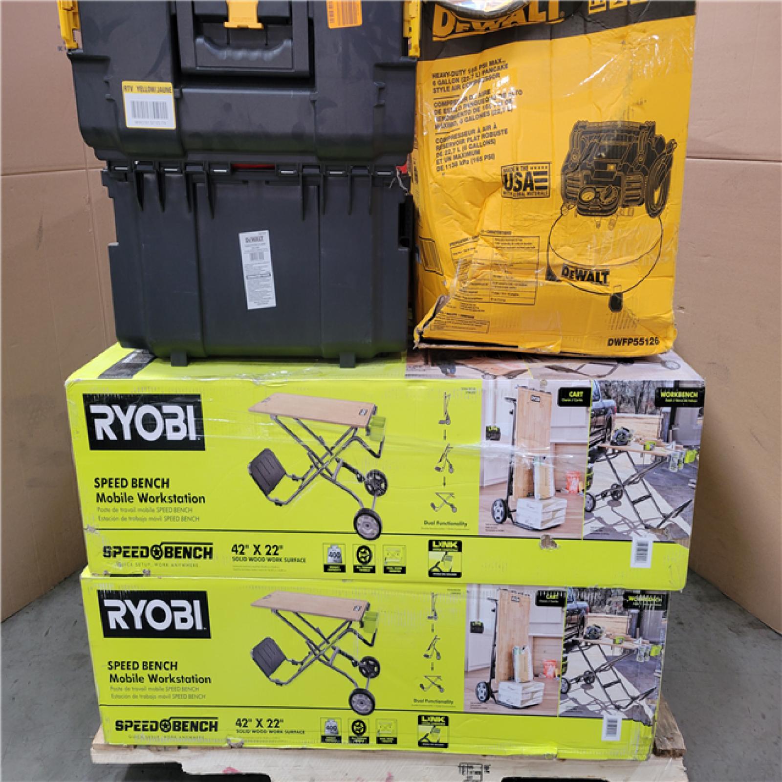 CALIFORNIA AS-IS TOOL PALLET