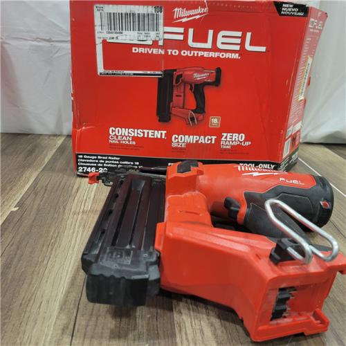 AS-IS  Milwaukee M18 FUEL 18 Gauge Brad Nailer