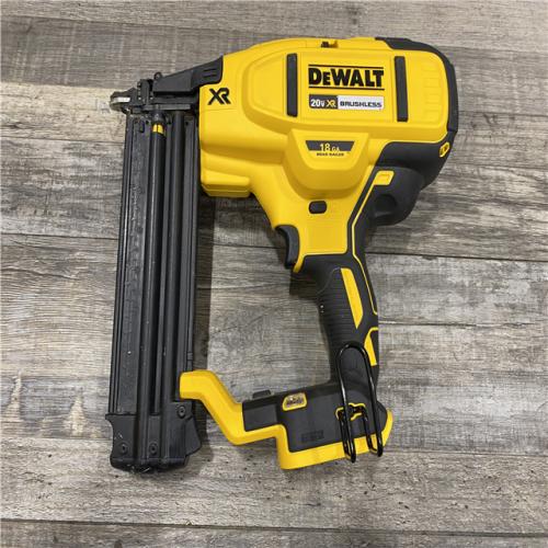 AS-IS DEWALT 20V MAX XR Lithium-Ion Electric Cordless 18-Gauge Brad Nailer (Tool Only)