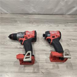 AS-IS MILWAUKEE FUEL 18V Cordless Hammer Drill and Impact Driver Combo Kit