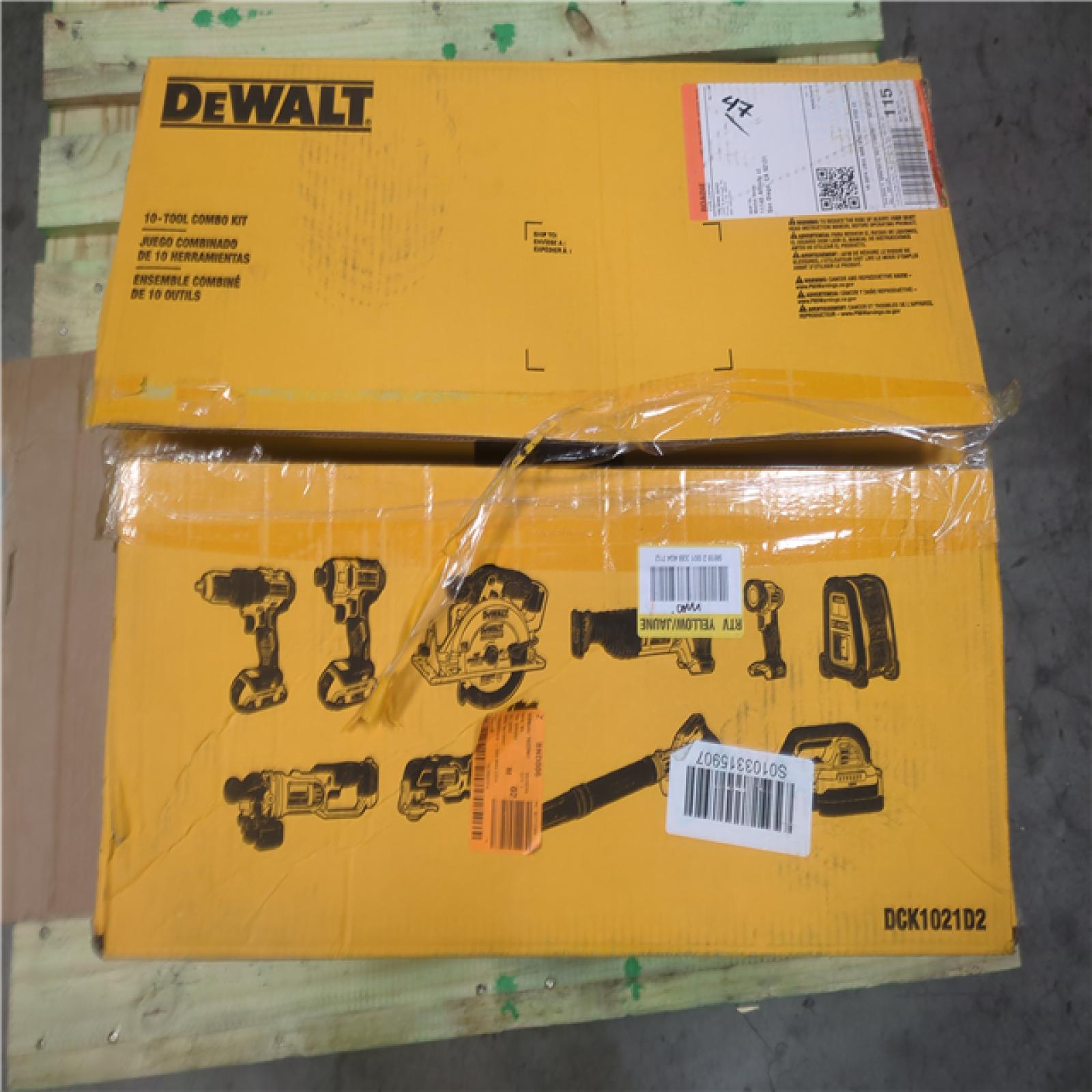 CALIFORNIA NEW DeWalt 10 tool Combo Kit