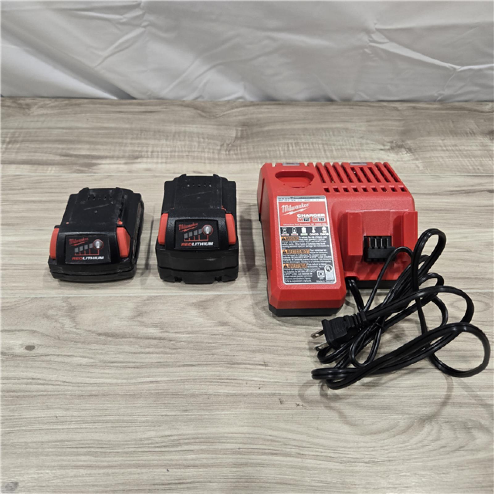 AS-IS Milwaukee M18 18-Volt Lithium-Ion Starter Kit