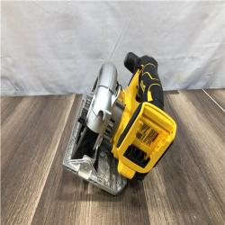 AS-IS DEWALT 20V MAX Cordless Brushless 6-1/2 in. Sidewinder Style Circular Saw (Tool Only)