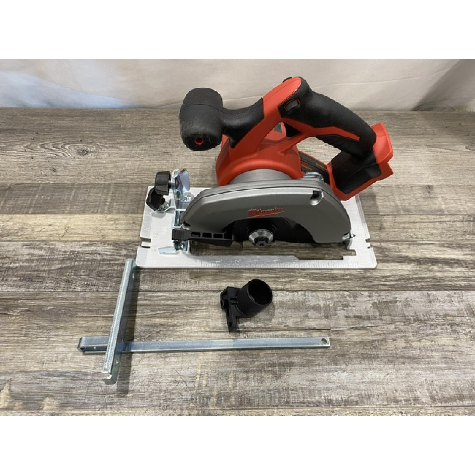 AS-IS Milwaukee 18V Lithium-Ion Cordless 6-1/2 in. Circular Saw (Tool-Only)