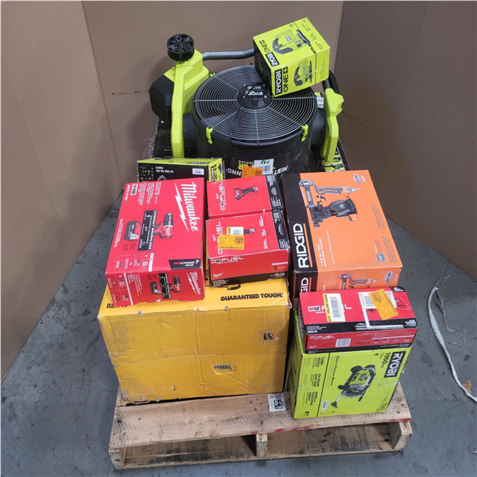 CALIFORNIA AS-IS TOOL PALLET