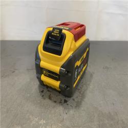 AS-IS - DEWALT FLEXVOLT 20V/60V MAX Lithium-Ion 6.0Ah Battery Pack with 6 Amp Output Charger
